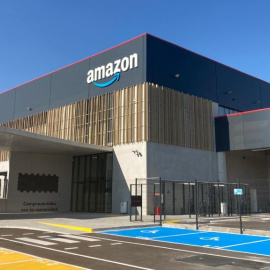 La nau logística d'Amazon a Mollet del Vallès.