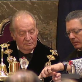 El Rey preside la apertura del año judicial 