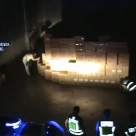 La Policía recupera 420.000 cajetillas de tabaco robadas