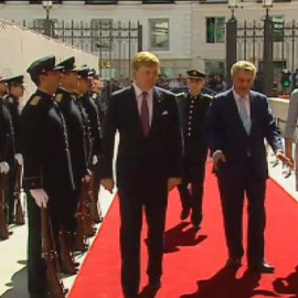 Los reyes de Holanda visitan el Congreso de los Diputados