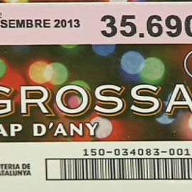 La Generalitat pone a la venta la Grossa de Cap d'Any 
