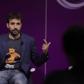 17/08/2022 El secretario tercero de la Mesa del Congreso y secretario de Educación de la dirección estatal de Podemos, Javier Sánchez Serna, durante una entrevista para Europa Press en la sede de Podemos, a 30 de julio de 2021, en Madrid