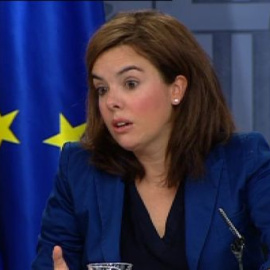 Santamaría evita contestar sobre el intento de censura del Gobierno a la cadena Bloomberg