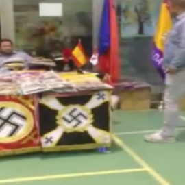 El ayuntamiento de Quijorna organiza un mercadillo fascista en un colegio público