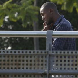 El actual secretario técnico del FB Barcelona, Eric Abidal. - AFP