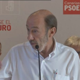 Rubalcaba: "El Gobierno del PP ha perdido la mayoría social"