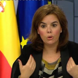 Soraya dice que se siente honrada de la invitación de los empresarios y que Mas tendrá que explicar por qué no fue