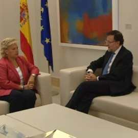 Rajoy recibe a Pedraza en Moncloa