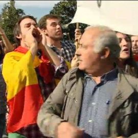 Voces discordantes con el PP en la manifestación de la AVT