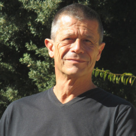 L'escriptor Emmanuel Carrère, a les Converses Literàries de Formentor. / Converses Literàries de Formentor.