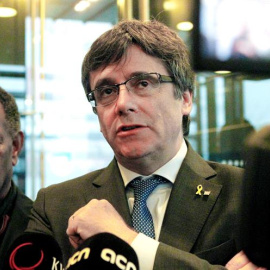 Puigdemont durante su visita en Dinamarca. EFE