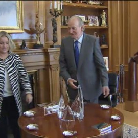 El rey a las víctimas: Siempre tendréis mi apoyo