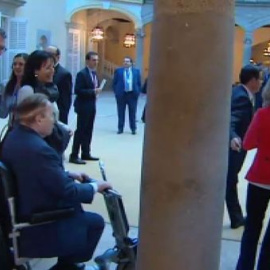   El magnate de EuroVegas en el Palacio de El Pardo