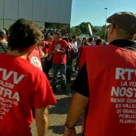 Tercera jornada de protestas de Canal 9