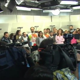 Los trabajadores de otras televisiones autonómicas se solidarizan con los compañeros de Canal Nou