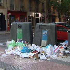 Segundo día de huelga de limpieza indefinida en Madrid