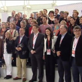 La militancia socialista, satisfecha