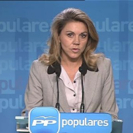 Cospedal: "No es un proyecto político lo que hemos visto"