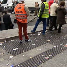 Cuarto día de huelga de limpieza