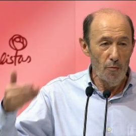 Rubalcaba: "El PSOE ha vuelto"