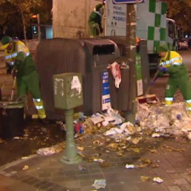 Finaliza la huelga de limpieza en Madrid tras trece días parados