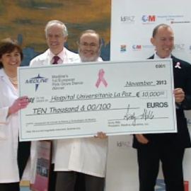 La Paz gana 10.000 euros para investigar el cáncer de mama