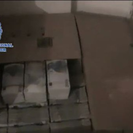 Diez millones de euros en cajas de cartón