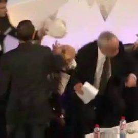 Juicio por el 'tartazo' a Barcina