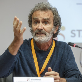 El director del Centro de Coordinación de Alertas y Emergencias Sanitarias del Ministerio de Sanidad, Fernando Simón. Imagen de Archivo.