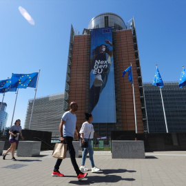 Sede de la Comisión Europea en Bruselas. Foto de Archivo.