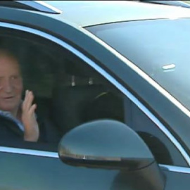 El Rey abandona el hospital cuatro días después de su operación