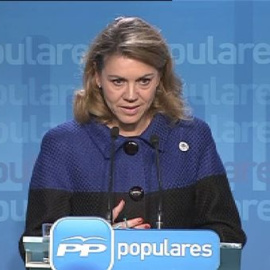 Cospedal: "El total de la obra figura en la contabilidad del partido" 