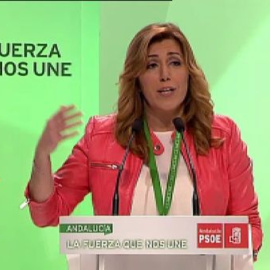 Susana Díaz: "Quiero abrir un nuevo tiempo en nuestro partido"