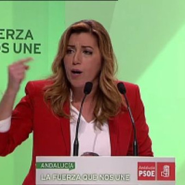 Susana Díaz anuncia 1.000 nuevas plazas en la sanidad andaluza para el próximo año