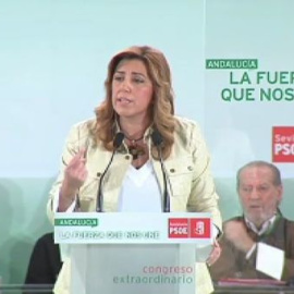 Susana Díaz: "Han querido recuperar la ley del miedo"