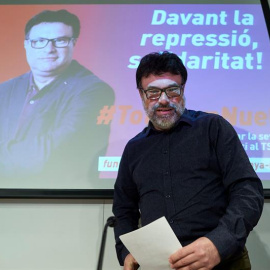 El coordinador general de EUiA y diputado de Catalunya en Comú Podem, Joan Josep Nuet./EFE