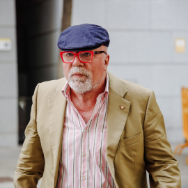 El comisario jubilado José Manuel Villarejo sale de declarar en la Audiencia Nacional