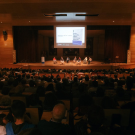 Más del 1.000 personas acuden a la presentación del libro 'Para hacerte saber mil cosas nuevas. Ciudad Real 1939' en Ciudad Real. TWITTER/@mapasdememoria