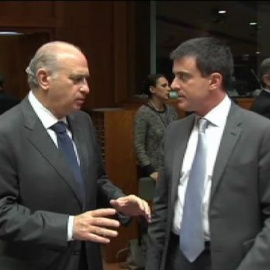 El ministro Fernández defiende en Bruselas las concertinas