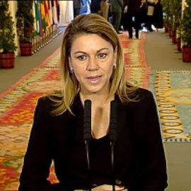 Cospedal, "muy satisfecha" con la sentencia