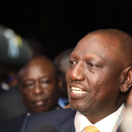 El ganador de las elecciones de Kenia, William Ruto, atiende a los medios en Nairobi, a 26 de julio de 2022.
