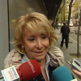 Aguirre: "sobre la verdad nadie tiene que aconsejar nada"