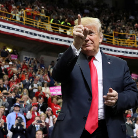 El presidente de los Estados Unidos, Donald Trump, en Chattanooga un acto en Tennessee el pasado 4 de noviembre. / REUTERS - JONATHAN ERNST