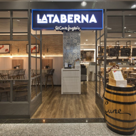 'La Taberna' de El Corte Inglés en su centro de Sanchinarro, en Madrid. E.P.