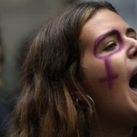 imagen de una de las movilizaciones de este sábado contra la violencia machista | Reuters