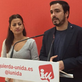 Sira Rego y Alberto Garzón / Izquierda Unida