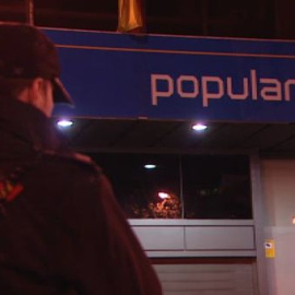 Noche de registros en la sede del Partido Popular