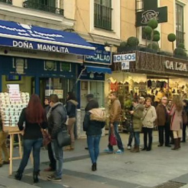 El 40% de los décimos de lotería se venden los 10 días previos al sorteo