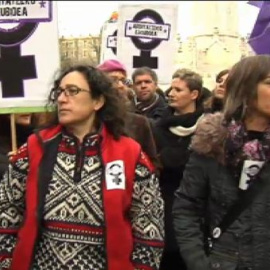 Marcha contra la Ley del Aborto en Bilbao
