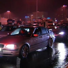 Se reanuda el tráfico marítimo en el Estrecho